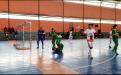 Tim futsal Sulut saat menghadapi Jabar di lapangan futsal Premiere, Rabu (13/11) PORNAS XV KORPRI 2019.